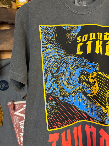Sounds Like Thunder Tee - Pepper