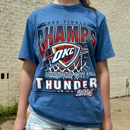 OKC Thunder Champion Cadet Tee - Blue Champs