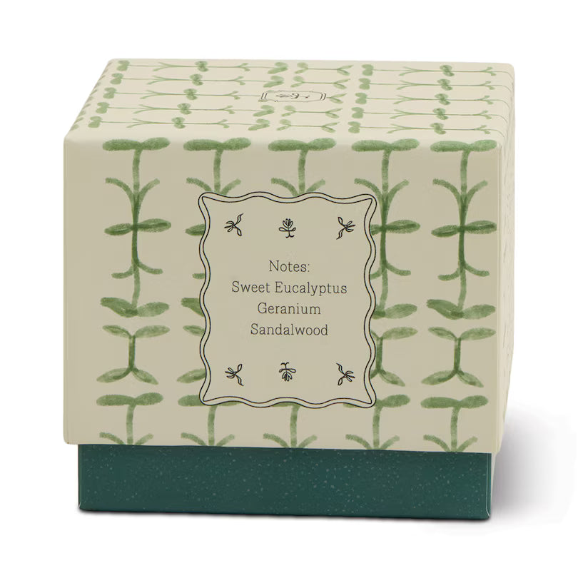 Tulip 5.5oz Glass Candle - Verbena Lemongrass
