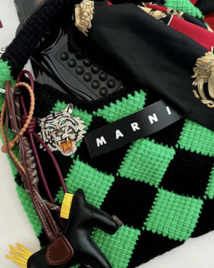 Pony Bag Charm - Black