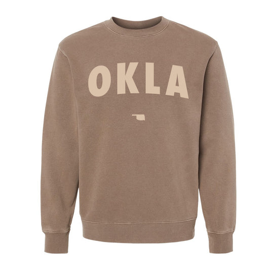 OKLA Pigment Pullover Sweatshirt
