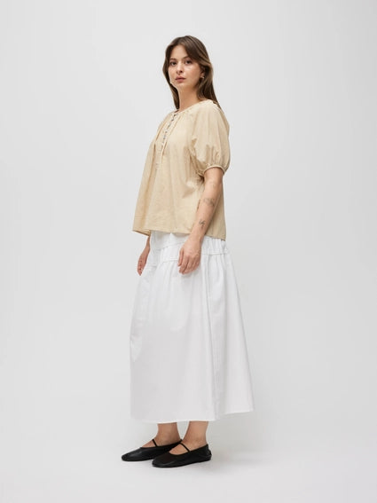 The Delia Top - Yellow