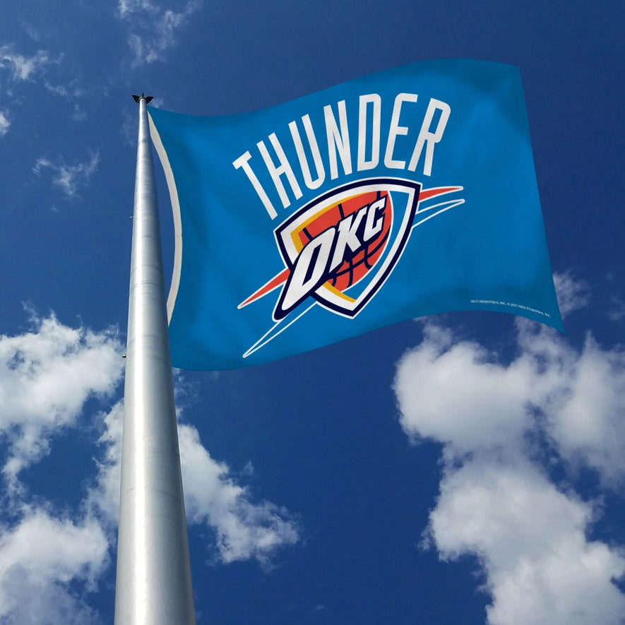 OKC Thunder 3x5 Banner Flag