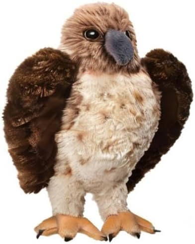 Orion Red-Tailed Hawk Plush Stuffed Animal
