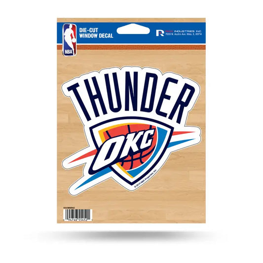 NBA OKC Thunder Vinyl Die-Cut Decal