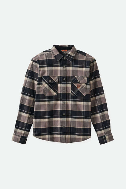 Builders Bowery Flannel - Black/Charcoal/Beige