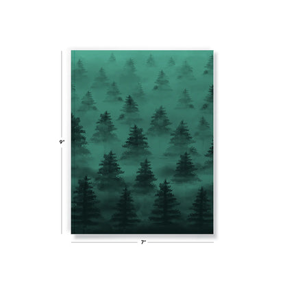 Silence of Nature Medium Layflat Notebook