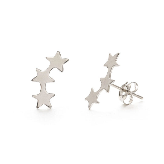 Star Cluster Studs - Silver