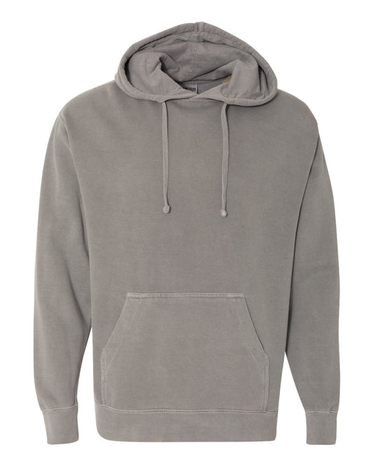 Blue Seven Backed Hoodie - Grey