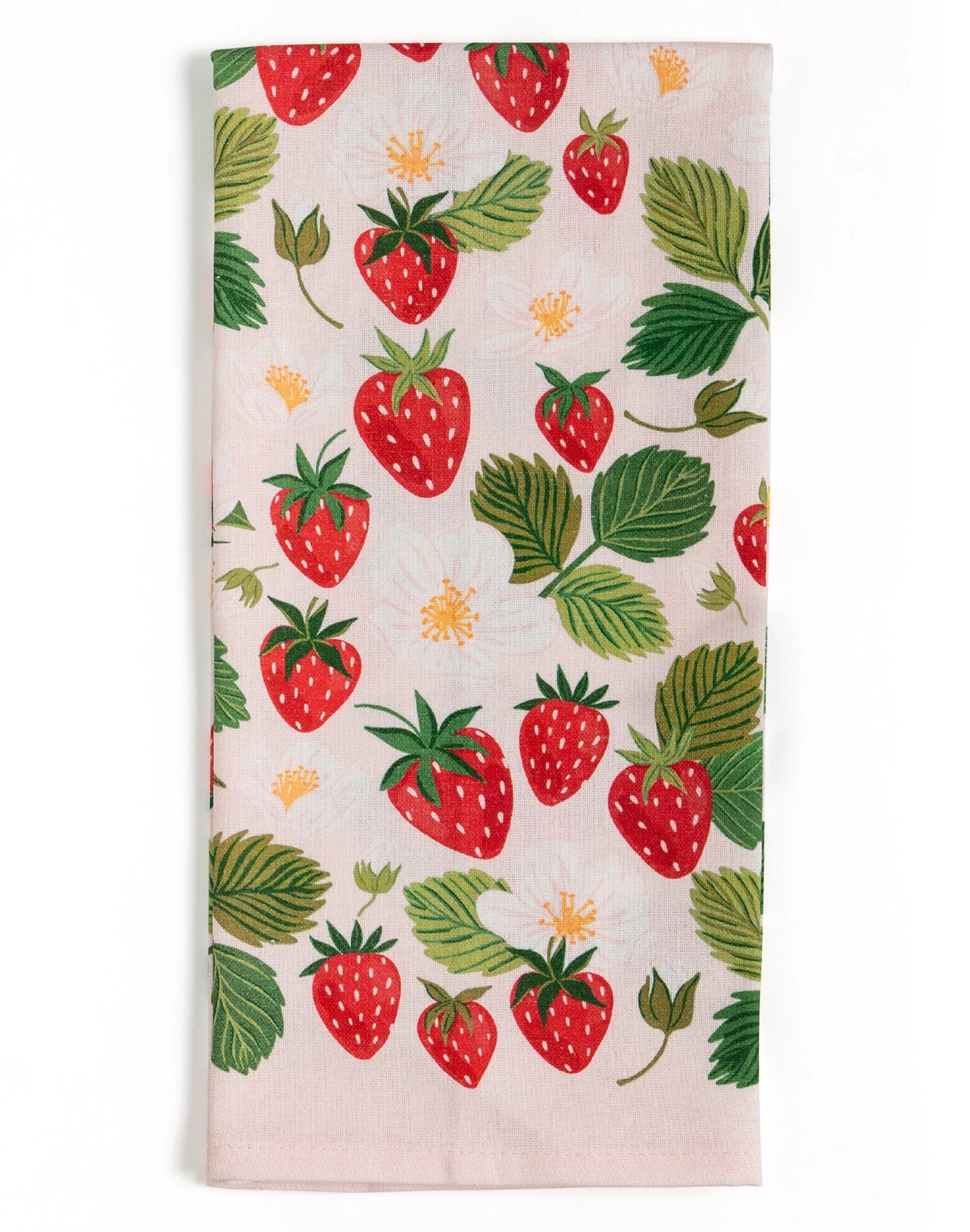 Strawberry Patch Tea Towel