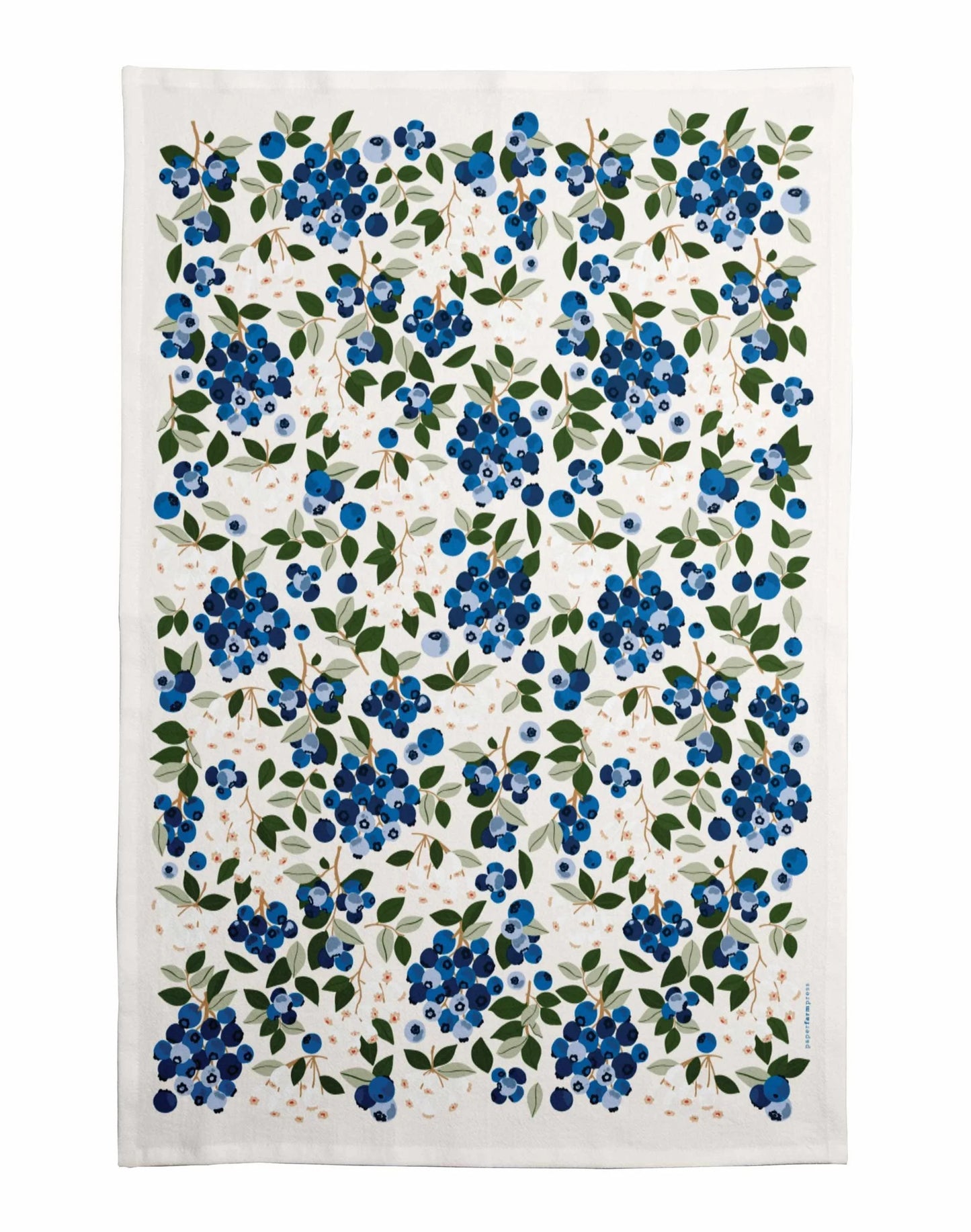 Blueberry Field Tea Towel