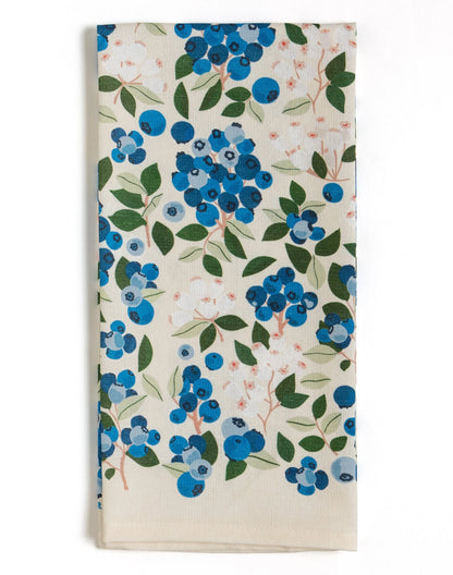 Blueberry Field Tea Towel