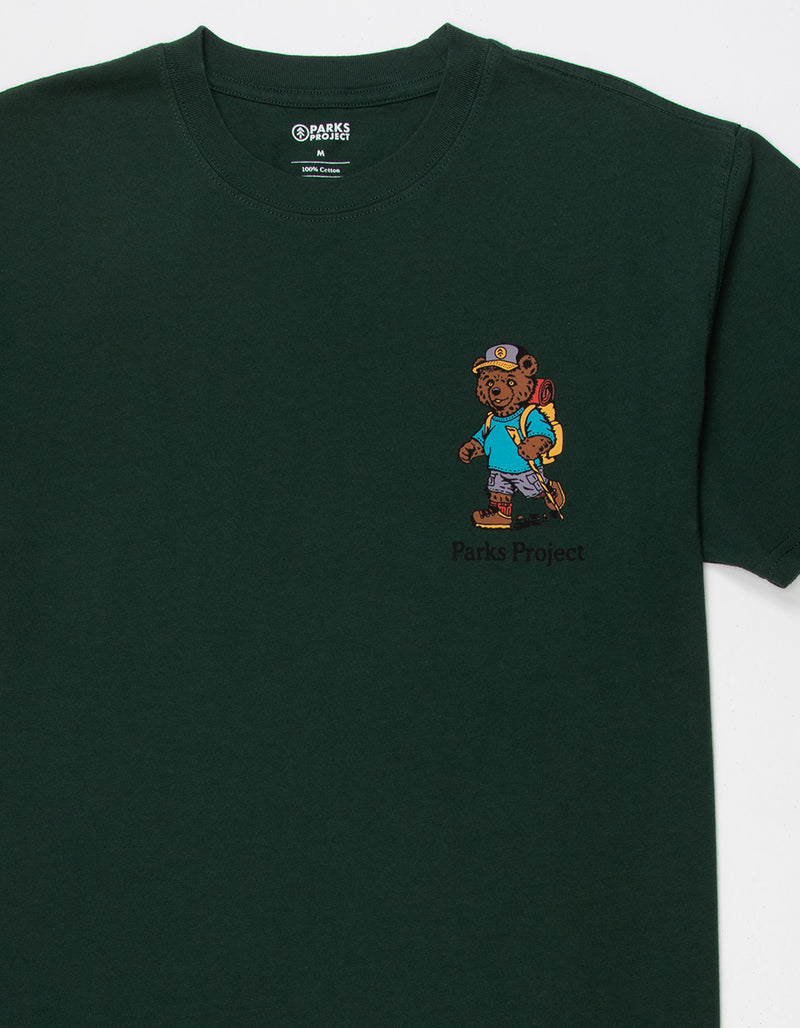 Adventure With Friends Bears Tee - Dark Green