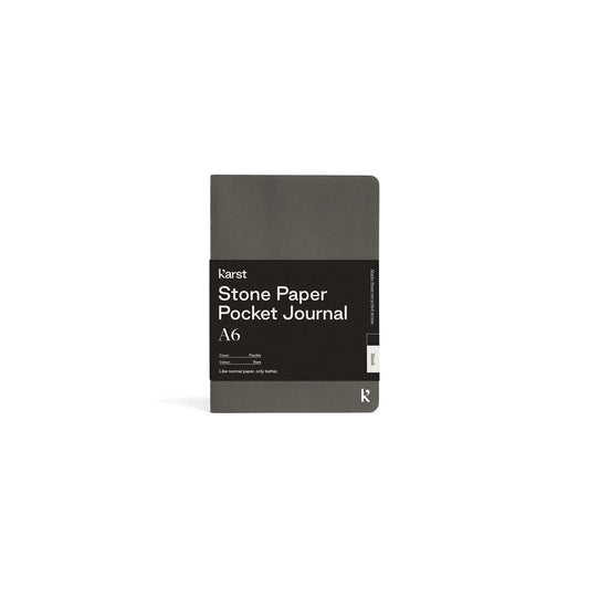A6 Blank Pocket Journal - Slate