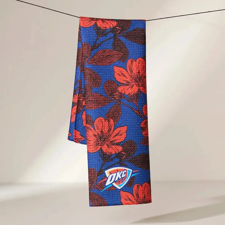 Tea Towel - OKC Floral
