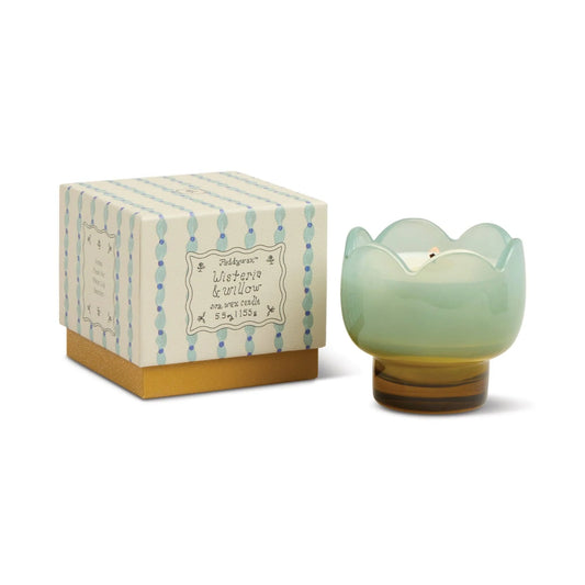Tulip 5.5oz Glass Candle - Wisteria & Willow