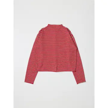 The Elisa Cardigan - Red/Beige