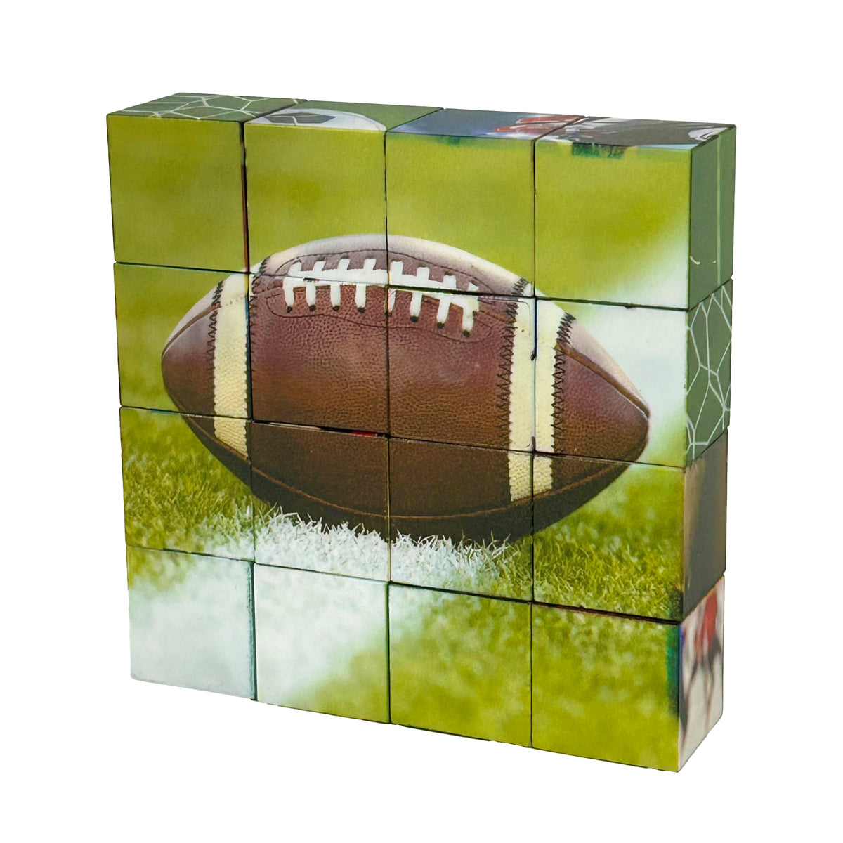 16pc Click Blocks Puzzle - Sports