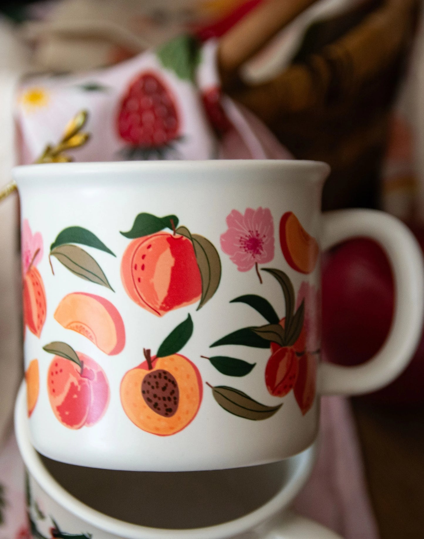 Peach Blossom Mug