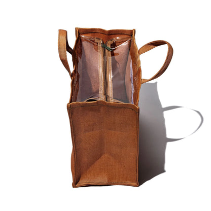 Flexible Container Fabric Bag w/ Zipper