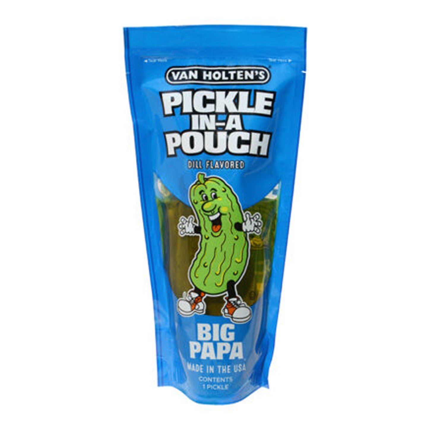 Van Holten Big Papa Dill Pickle In A Pouch