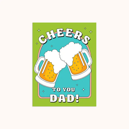 Cheer To You Dad Father's Day Card