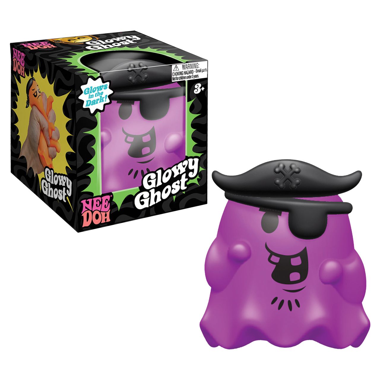 NeeDoh Glowy Ghost (Max 3 Per Household)