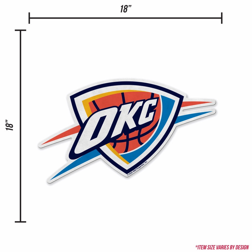 NBA OKC Thunder Shape Cut Pennant