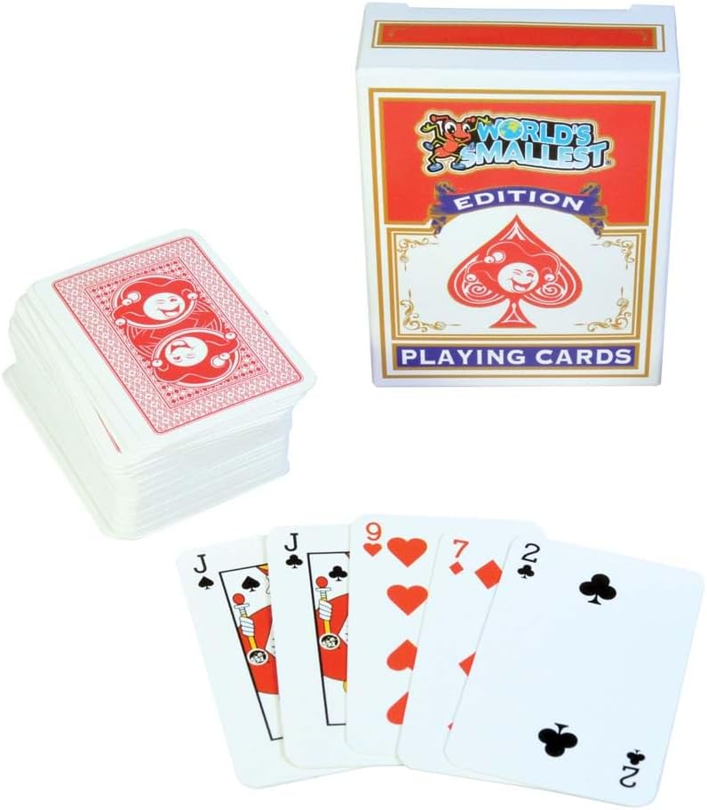 World's Smallest Playing Cards