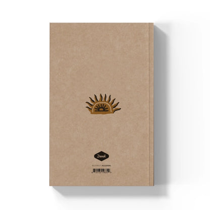Western Horse Kraft Layflat Notebook Journal
