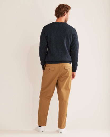 Wool Crew - Indigo Heather