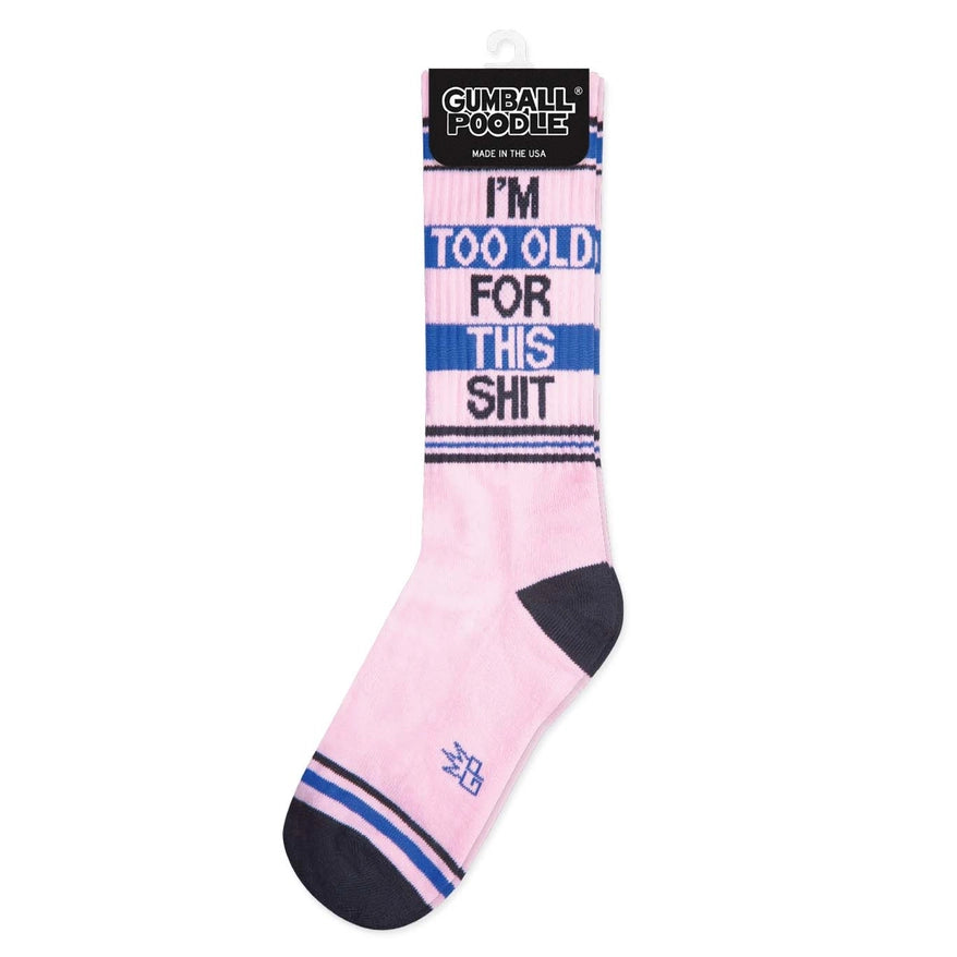 Too Old Crew Socks