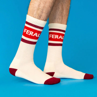 Feral Gym Crew Socks