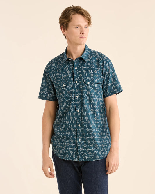 Laramie S/S Shirt - Mesilla Blue