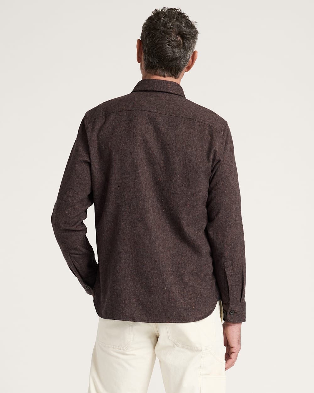 Burnside Flannel Shirt - Brown Heather