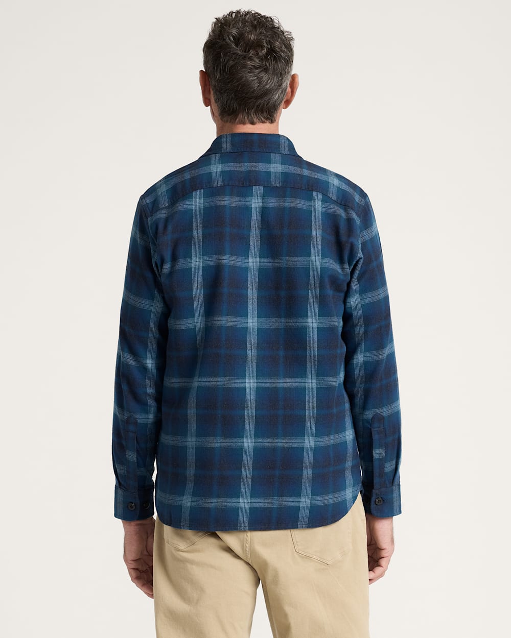 Burnside Flannel Shirt - Denim Plaid