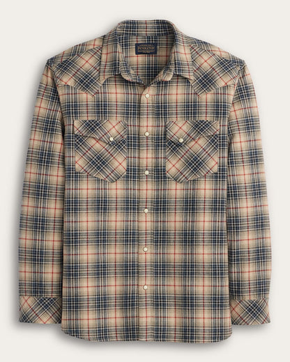 Wyatt Shirt - Natural Multi Plaid