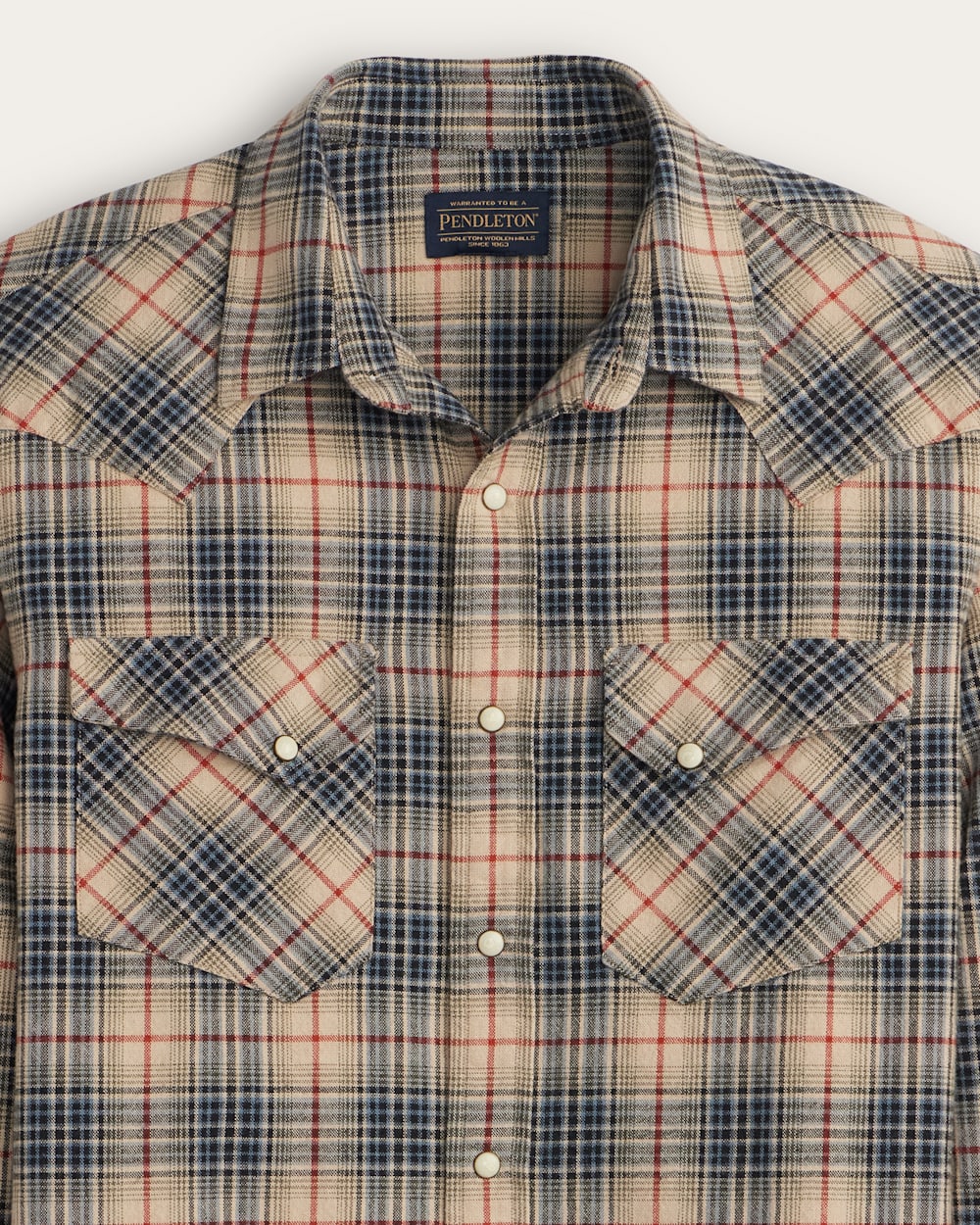 Wyatt Shirt - Natural Multi Plaid