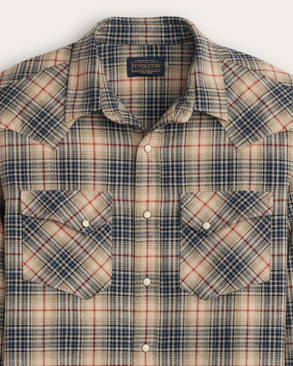 Wyatt Shirt - Natural Multi Plaid