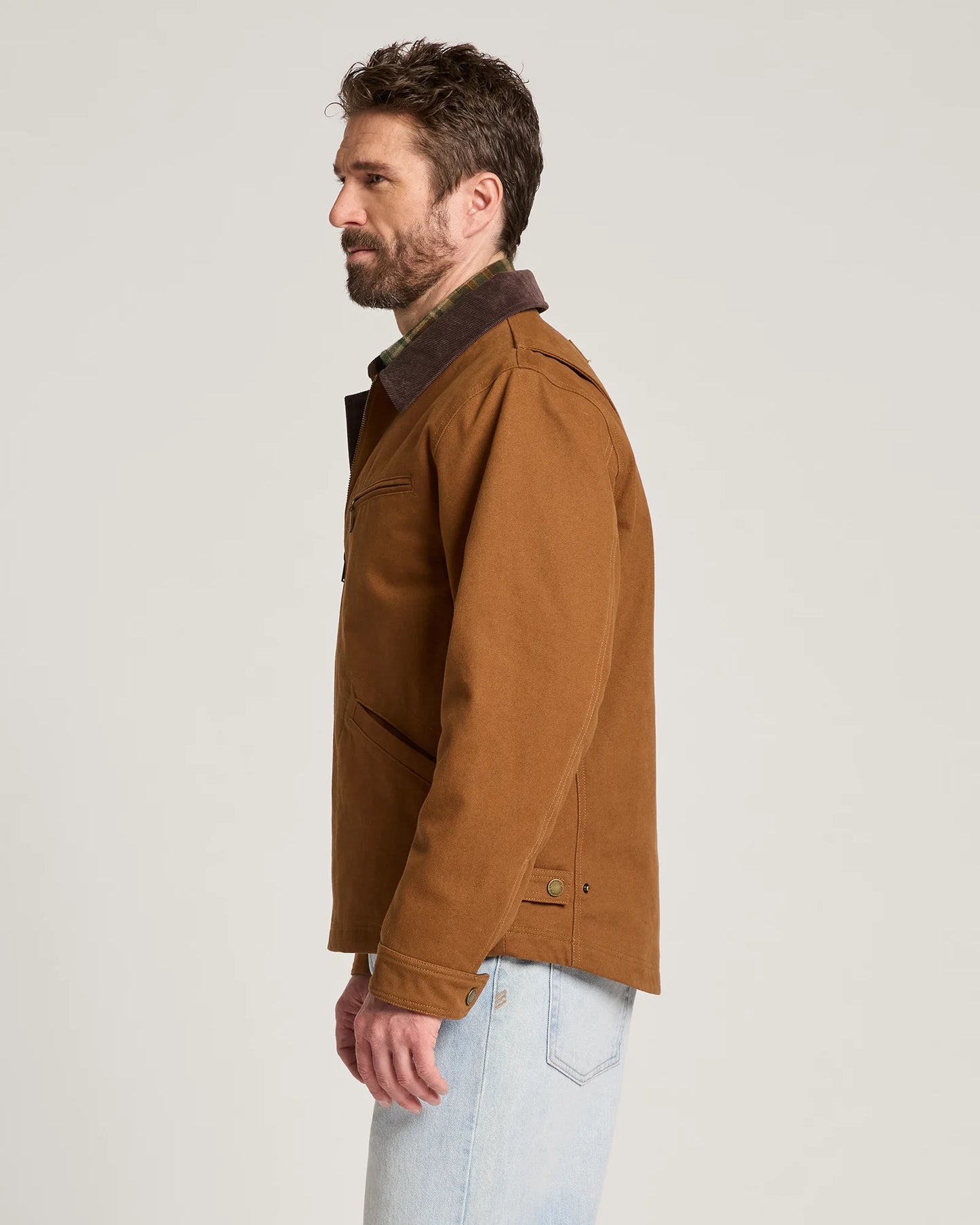 Tahoma Canvas Trucker Jacket - Whiskey