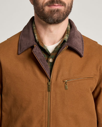 Tahoma Canvas Trucker Jacket - Whiskey