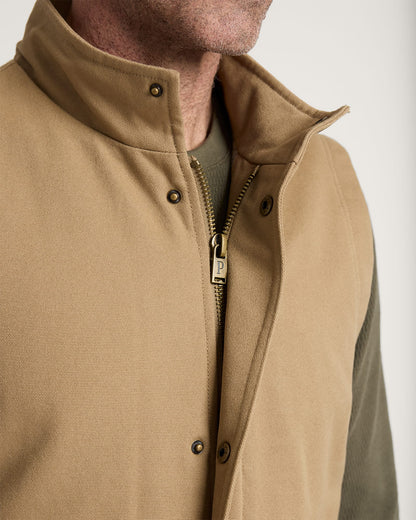 Pine Grove Canvas Vest - Old Oak