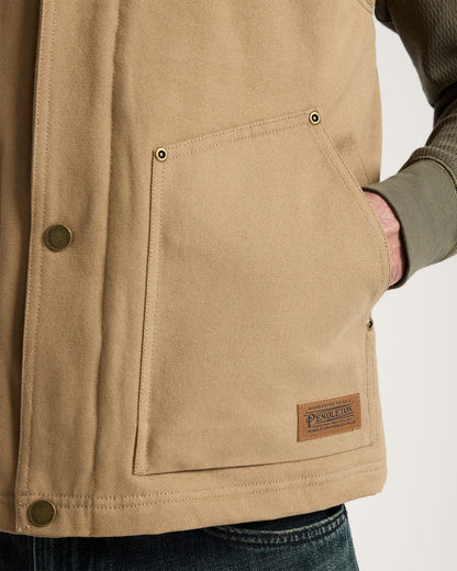 Pine Grove Canvas Vest - Old Oak