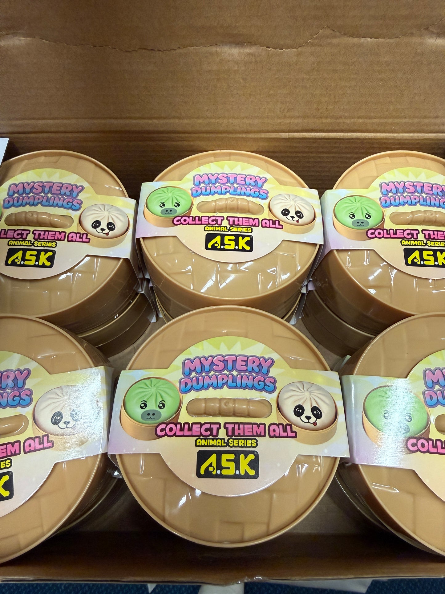 Mystery Squishy Dumplings - Animal Series