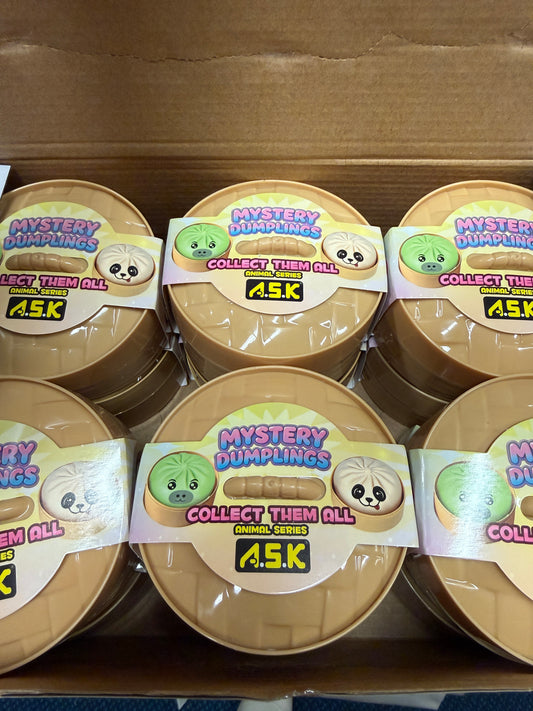 Mystery Squishy Dumplings - Animal Series