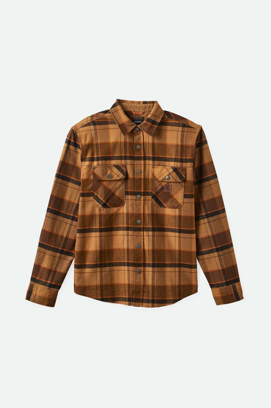 Builders Bowery Flannel - Burro Brown/Pinecone