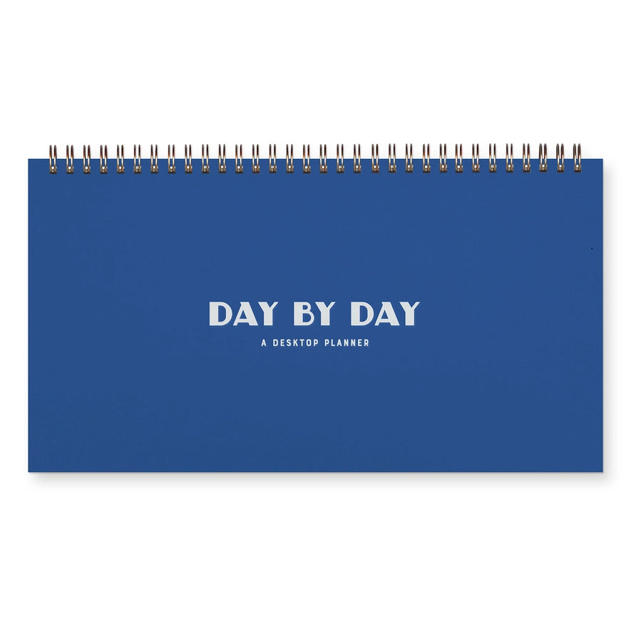 Day By Day Undated Weekly Planner in Sapphire