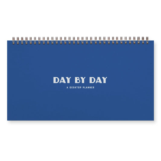 Day By Day Undated Weekly Planner in Sapphire