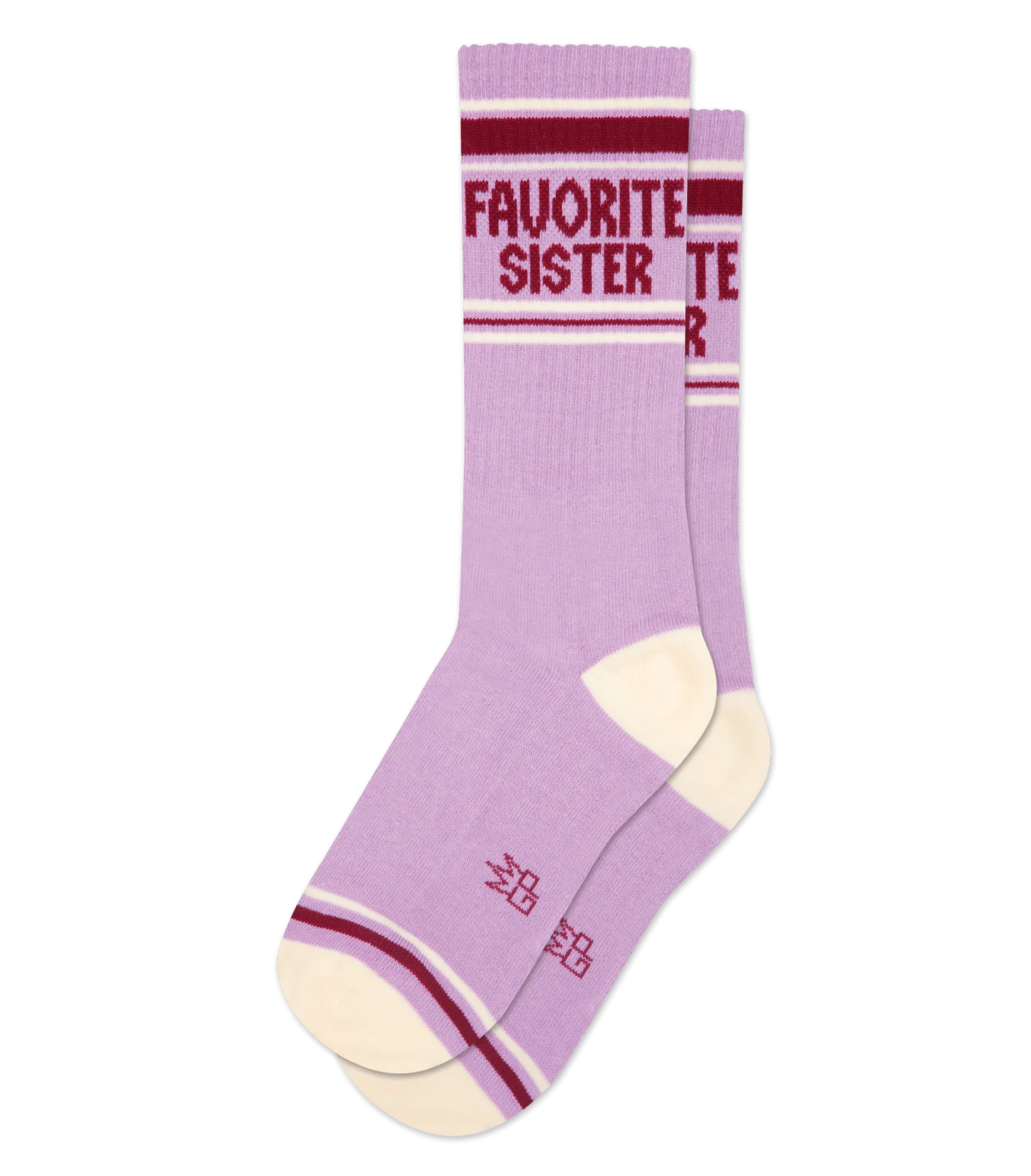 Favorite Sister Gym Crew Socks