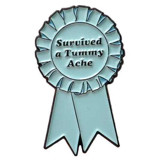 Survived a Tummy Ache Enamel Pin